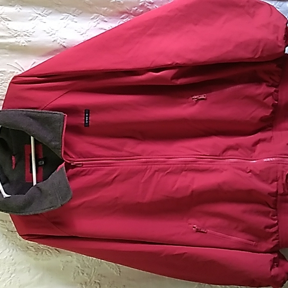 Lands' End Jackets \u0026 Coats | Lands End Mens Coat Sale | Color: Gray/Red | Size: XXL | Pm-70379698's Closet